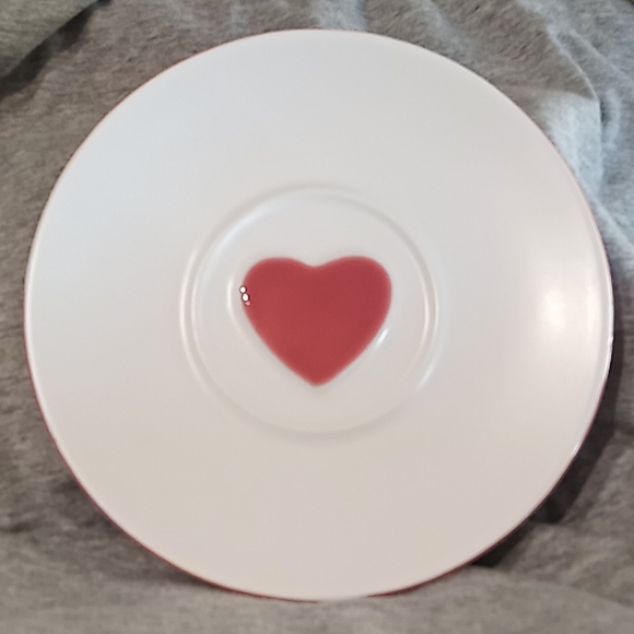 STARBUCKS 2005 Pink Heart Coffee/Tea Cup With Saucer Plate. Collectibles.. - Picture 3 of 15